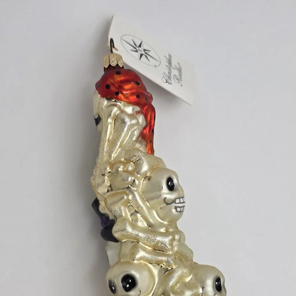 1999 Christopher Radko Skeleton Crew Pirate 7